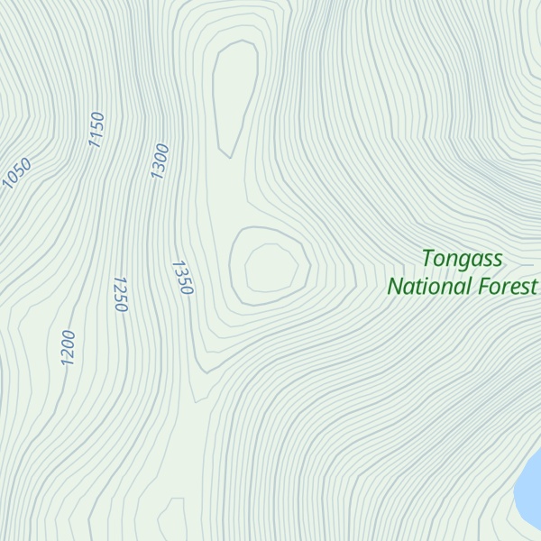 Map of Mount Flemer