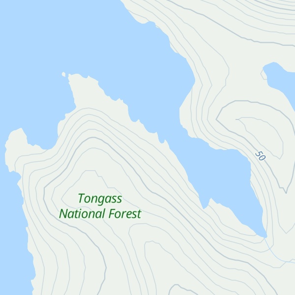 Map of Frosty Bay Cabin