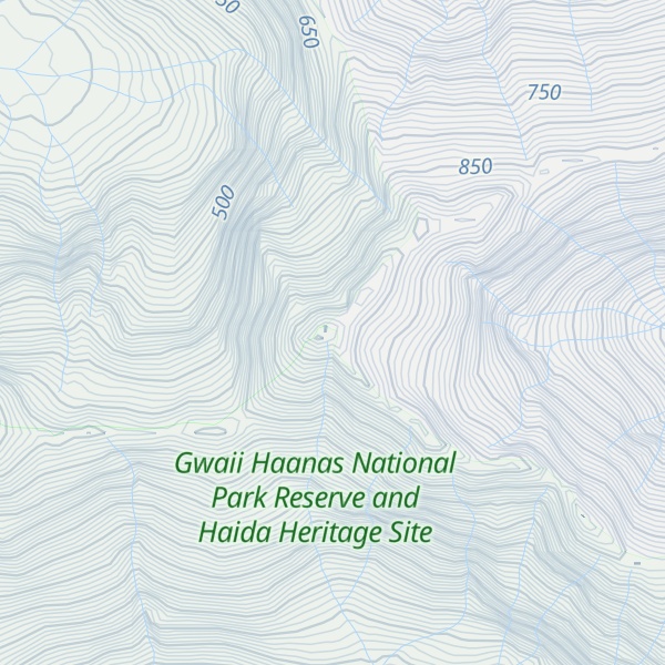 Map of Mount Moody