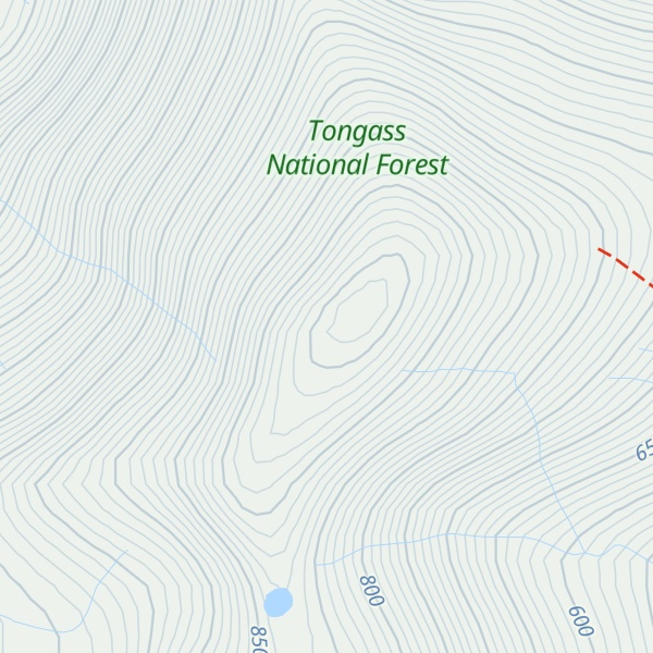 Map of Wrangell Island