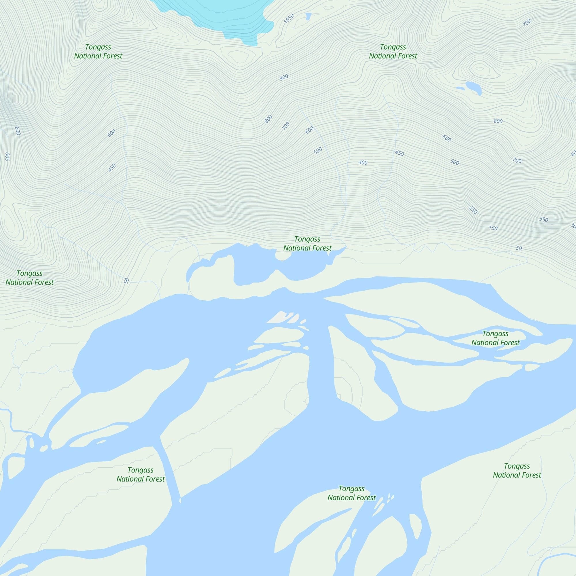 Twin Lakes Cabin map