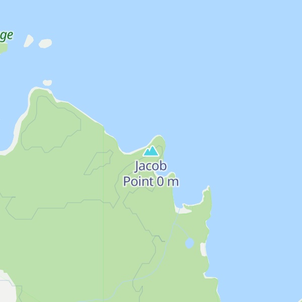 Map of Jacob Point