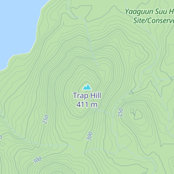 Map of Trap Hill