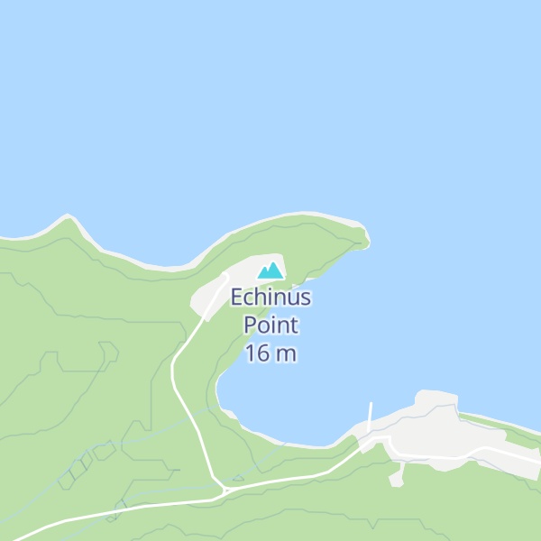Map of Echinus Point