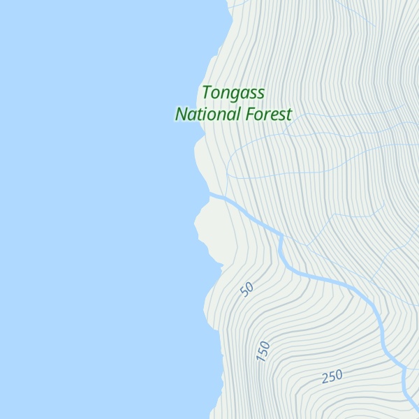 Map of Garnet Ledge Cabin