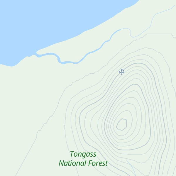 Map of Sergief Island Cabin