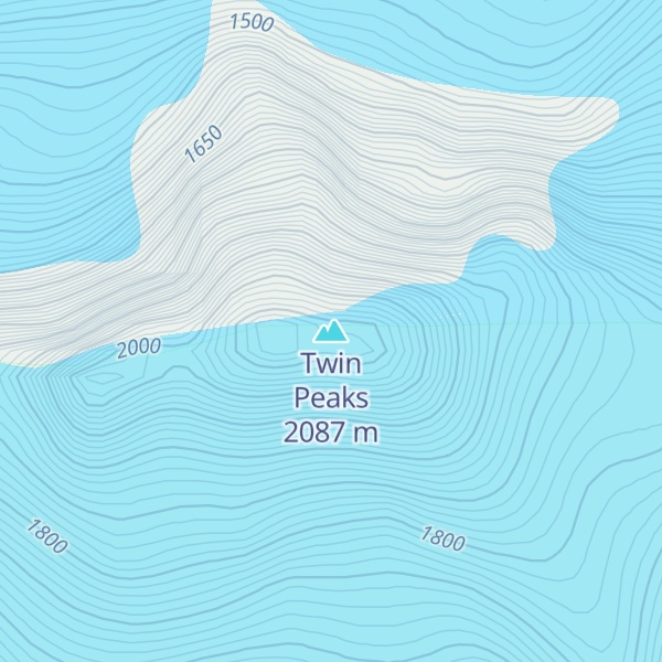 Map of Twin Peaks