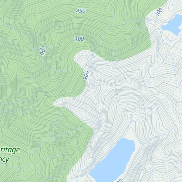 Map of Meadow Mountain