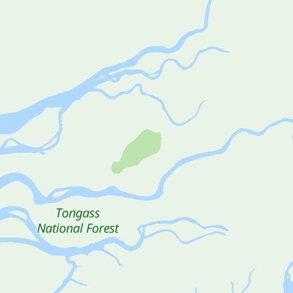 Map of Gut Island Number 2 Cabin