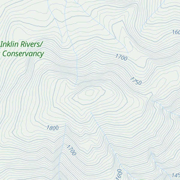 Map of Nimbus Mountain