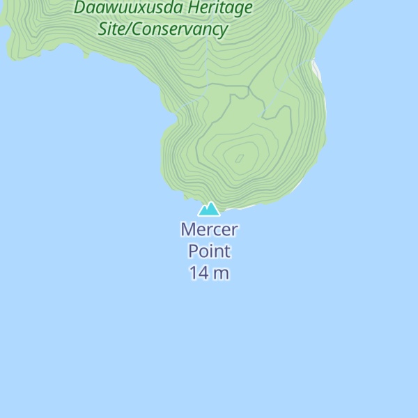 Map of Mercer Point