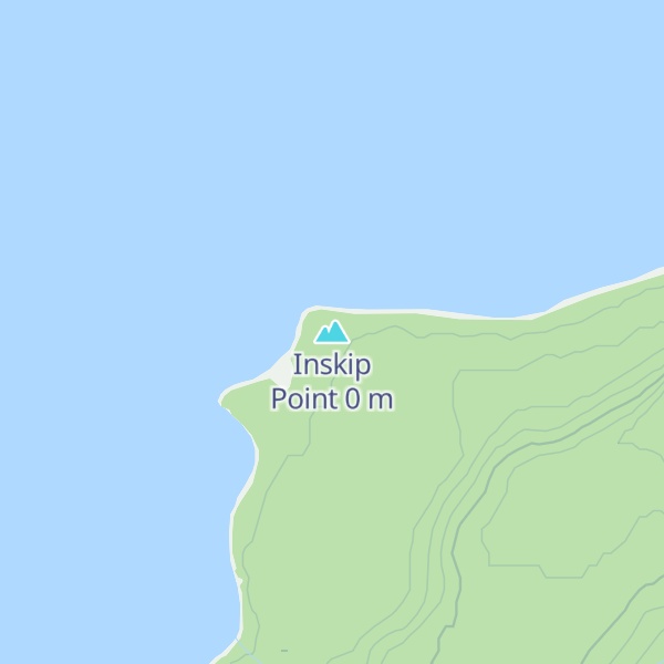 Map of Inskip Point
