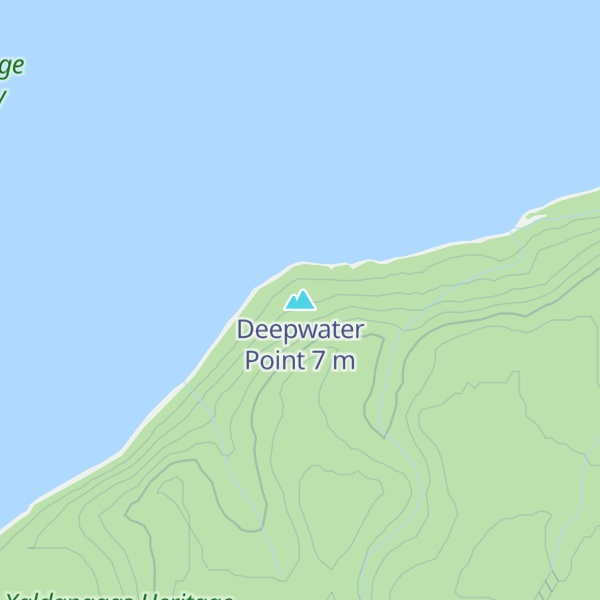 Map of Deepwater Point