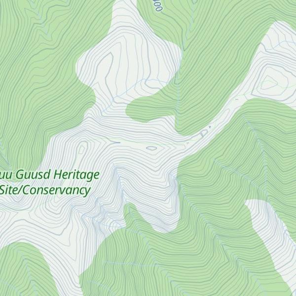 Map of Cameron Range