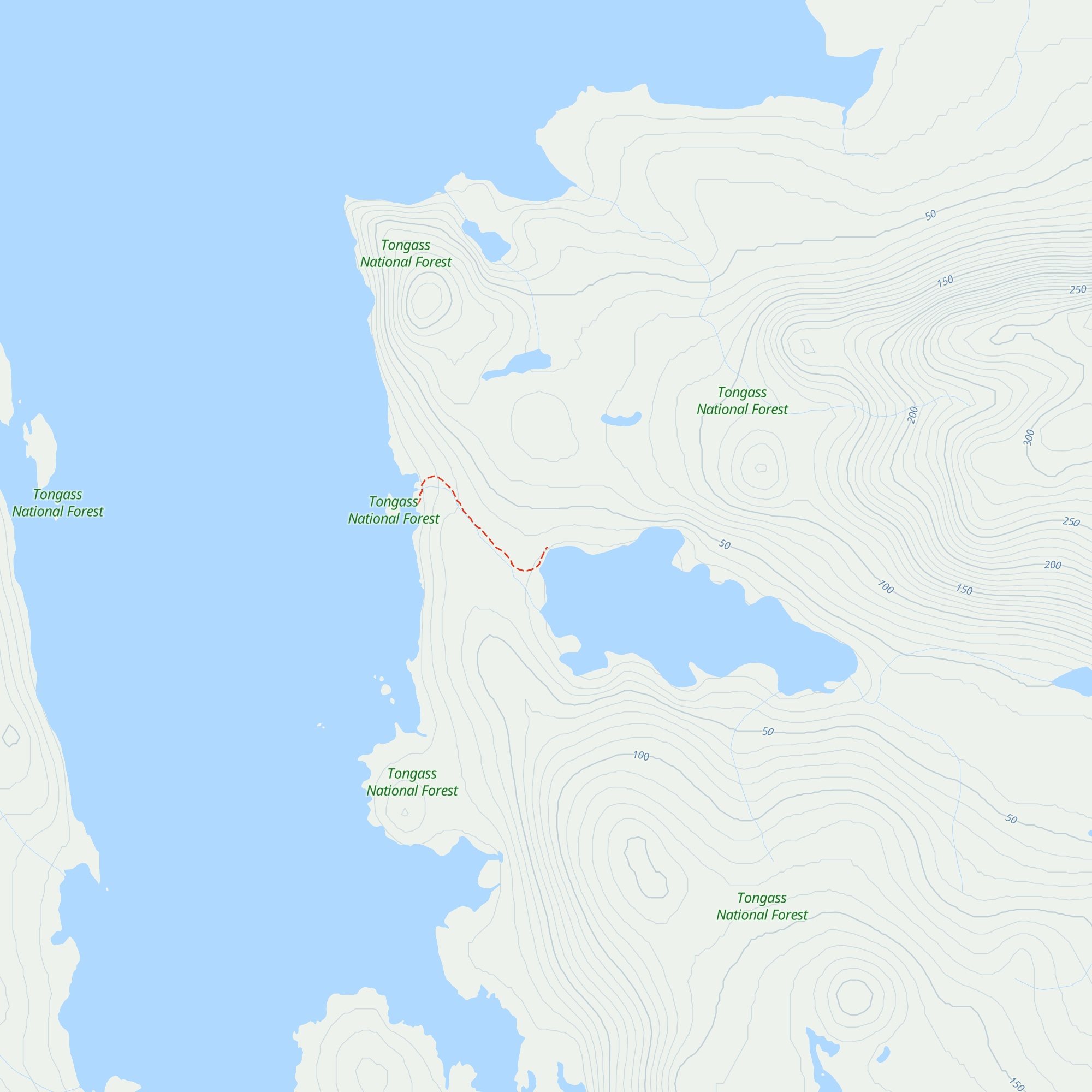Harvey Lake Cabin map