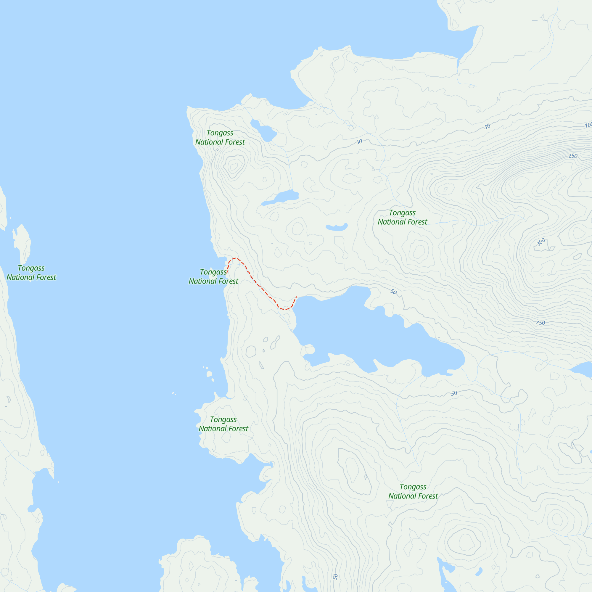 Harvey Lake Cabin map