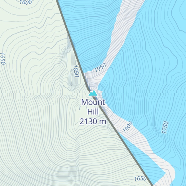 Map of Mount Hill