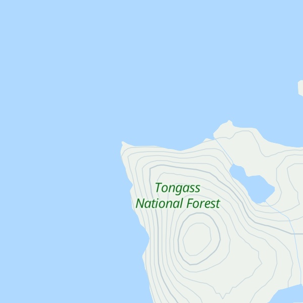 Map of Beecher Pass Cabin
