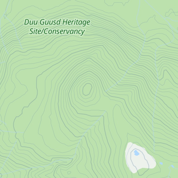 Map of Omega Mountain