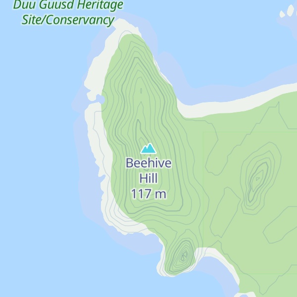 Map of Beehive Hill