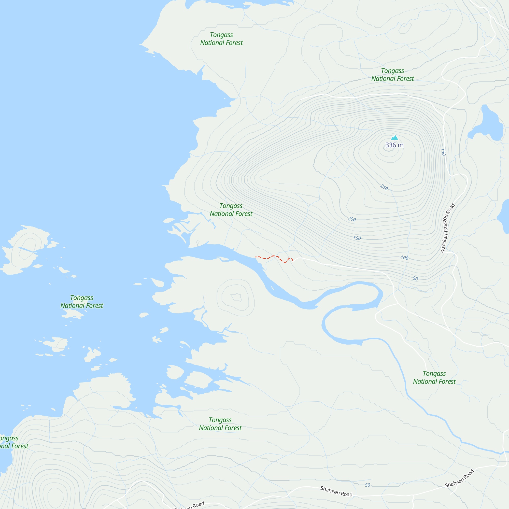 Staney Creek Cabin map