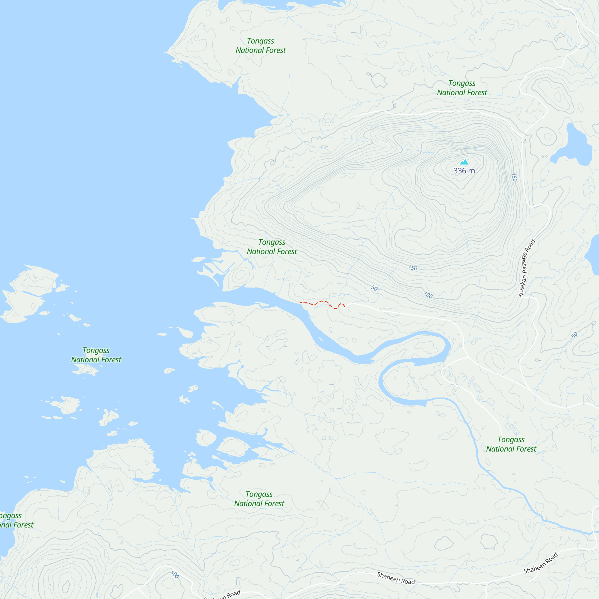 Staney Creek Cabin map