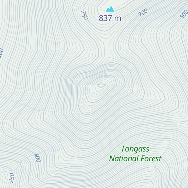 Map of Thunder Mountain