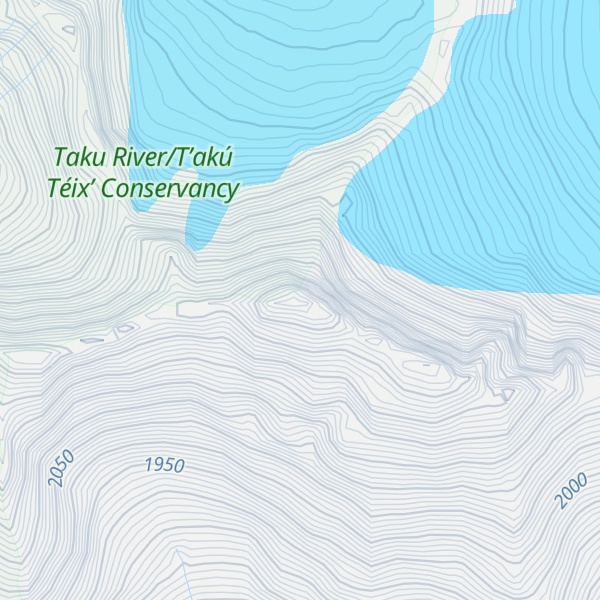 Map of Mount Lester Jones