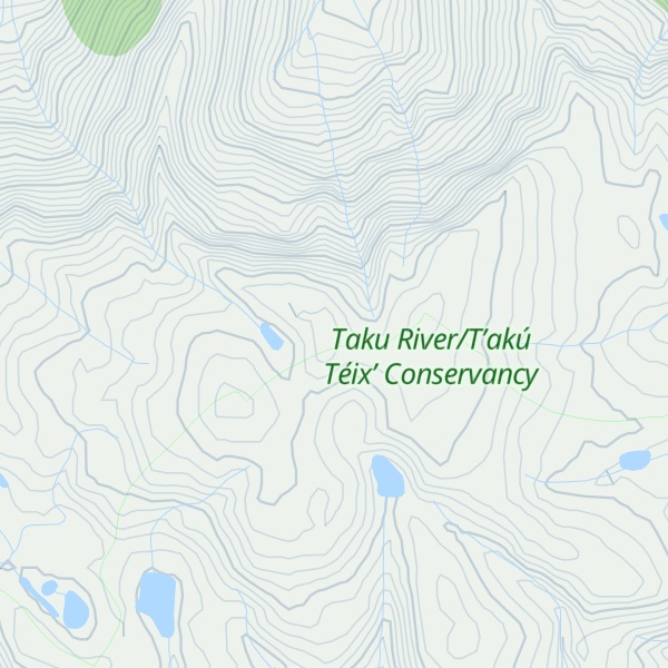 Map of Yonakina Mountain
