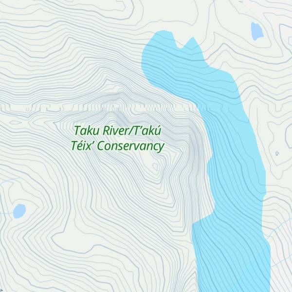 Map of Niagara Mountain