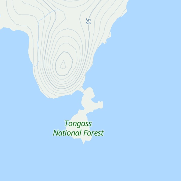 Map of Point Amargura Cabin