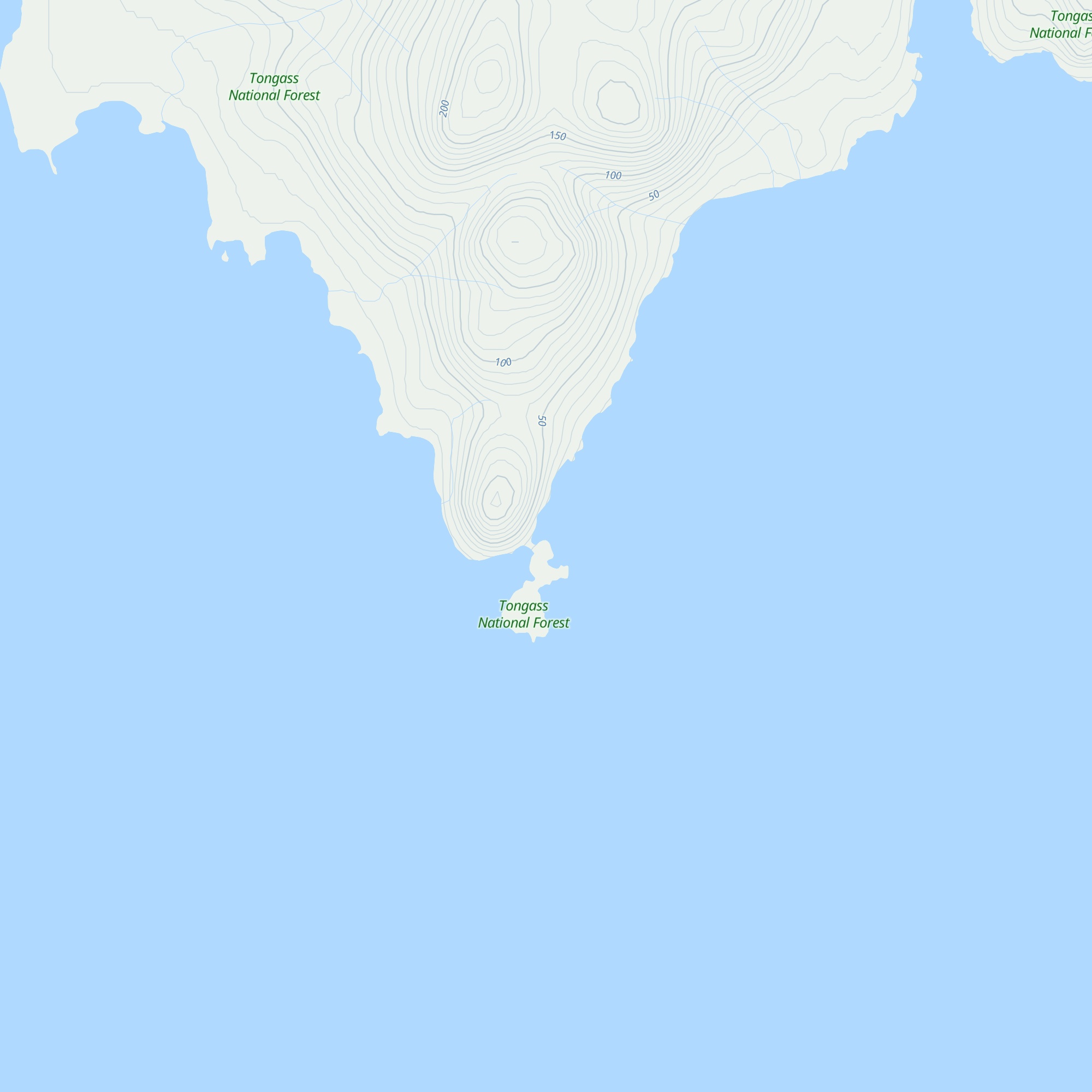 Point Amargura Cabin map