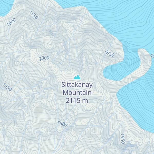 Map of Sittakanay Mountain