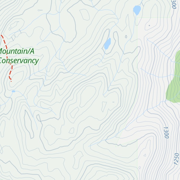 Map of Monarch Mountain