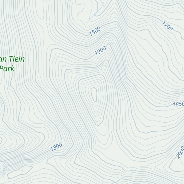Map of Birch Mountain