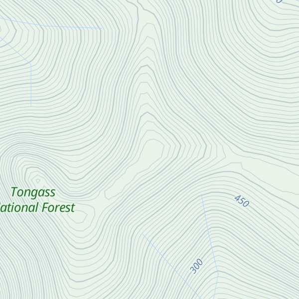 Map of Bald Peak