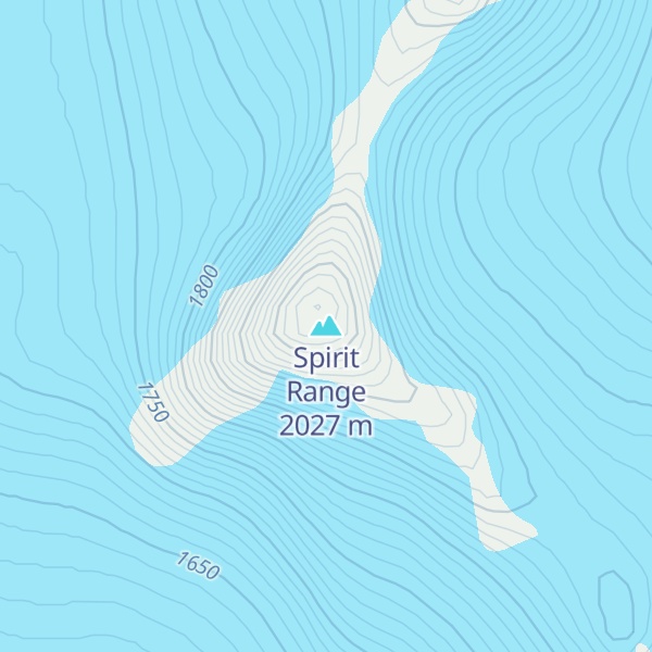 Map of Spirit Range