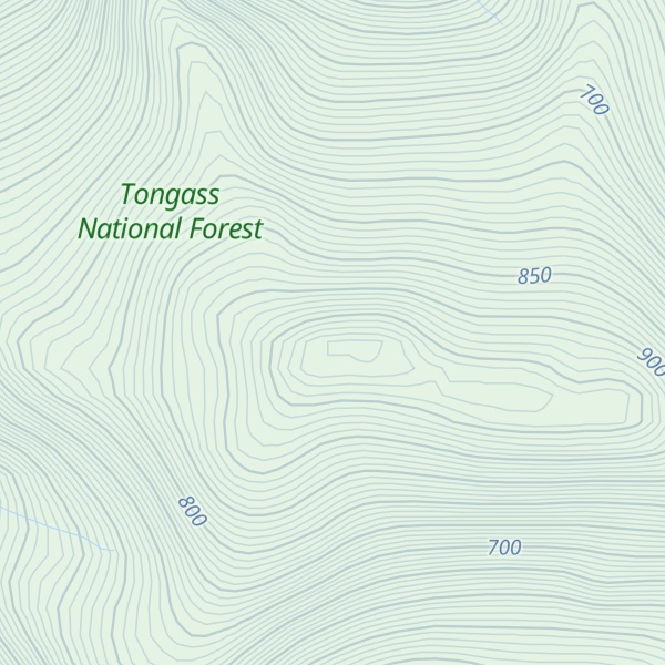 Map of Middle Mountain
