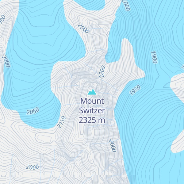Map of Mount Switzer