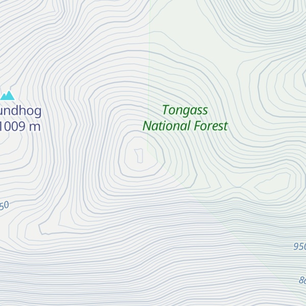 Map of Sheep Mountain