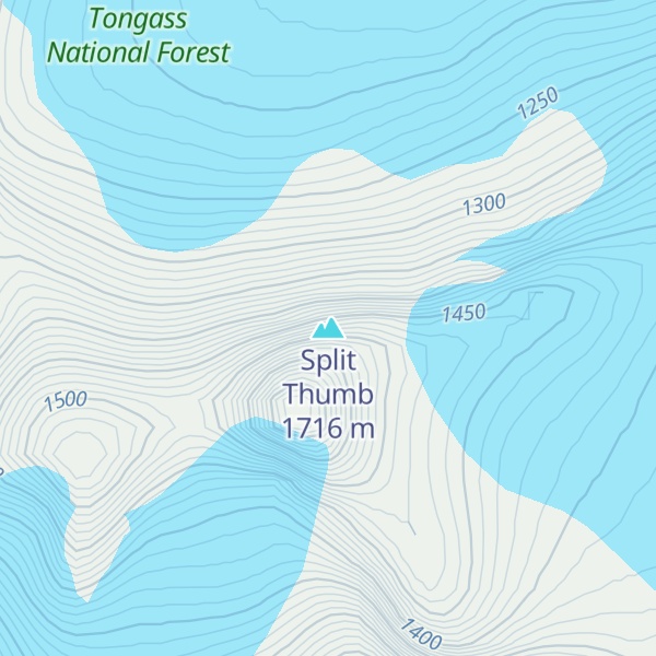 Map of Split Thumb