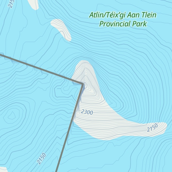 Map of Mount Nesselrode