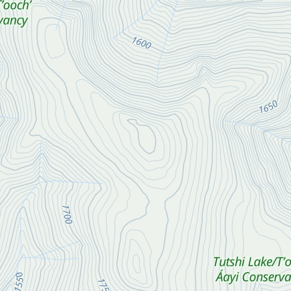 Map of Charlie Peak
