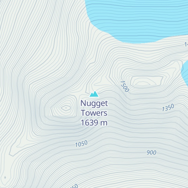 Map of Nugget Towers