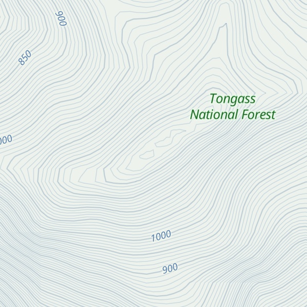 Map of Bullard Mountain