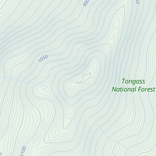 Map of Eagle Peak