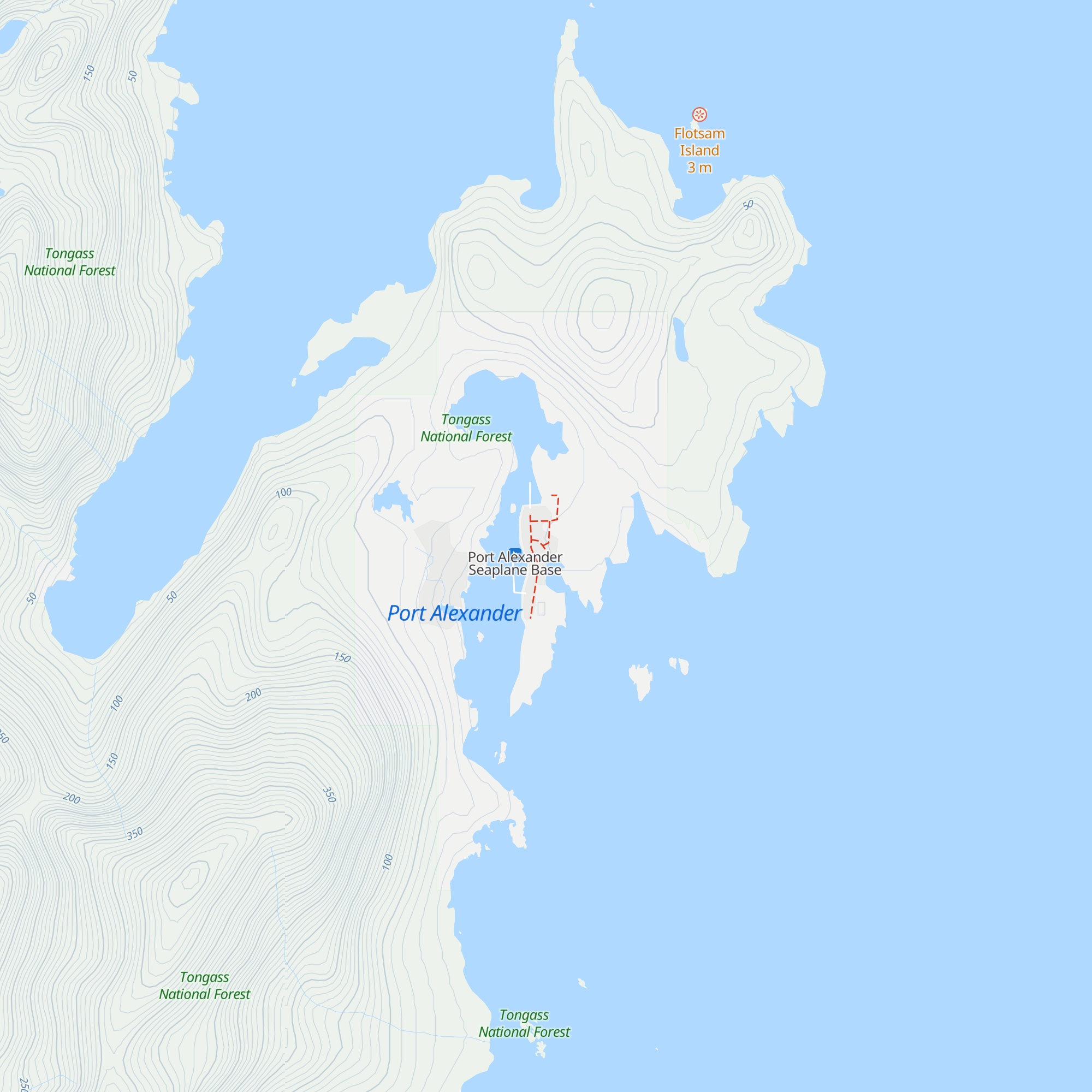 Laughing Raven Lodge map