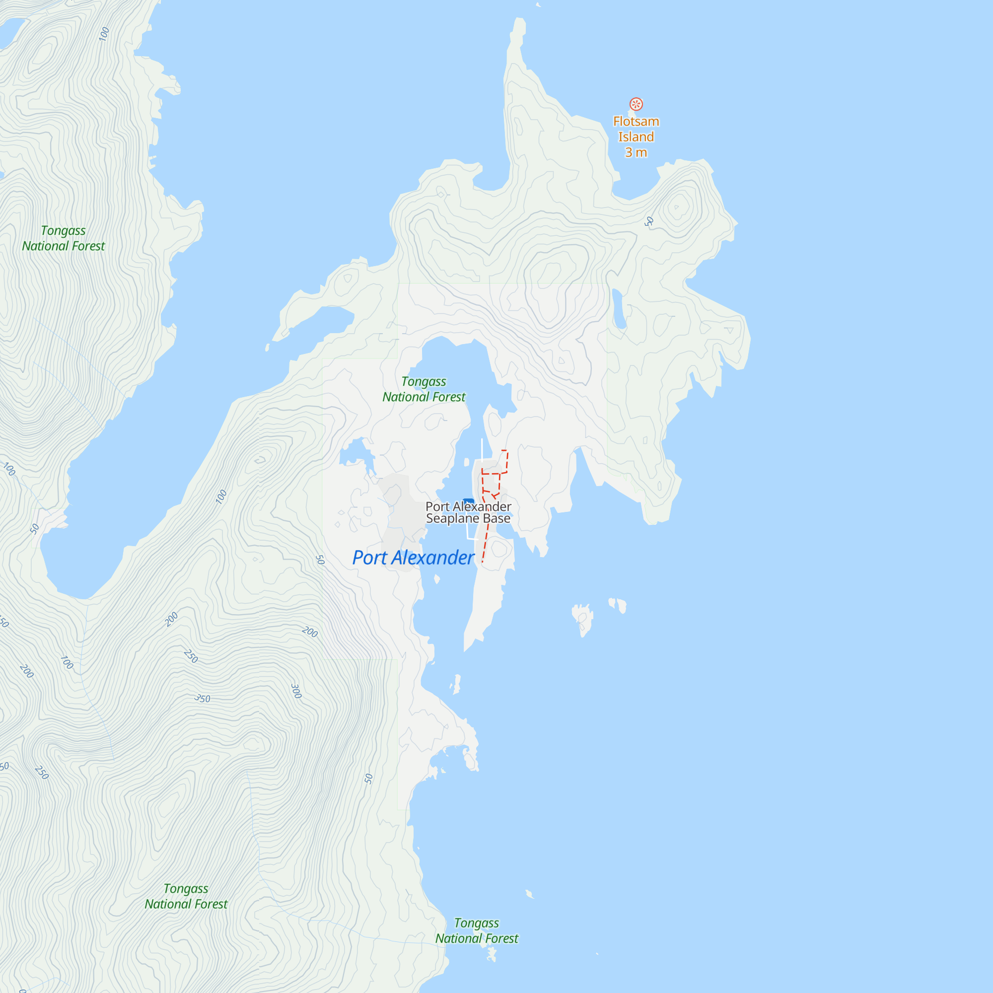Laughing Raven Lodge map