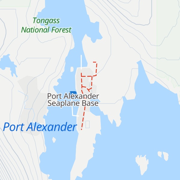 Map of Laughing Raven Lodge