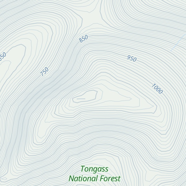 Map of Mount Stoeckel